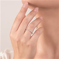Anillo Mirco Visconti Mujer Vera  in Oro blanco Diamante 0.13 Ct Z720/EI1 - Z720/EI1